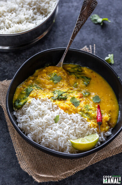 Instant Pot Rice and Dal (Pot in Pot Method) - Cook With Manali