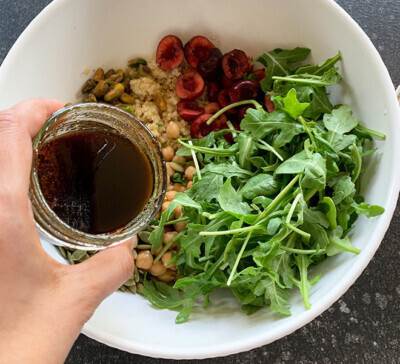 Cherry Quinoa And Chickpea Salad Cook With Manali