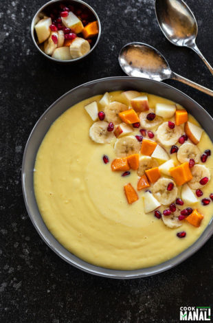 Fruit Custard - Cook With Manali