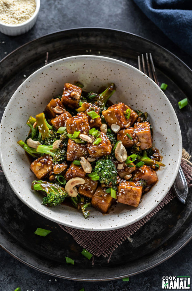 Asian Tofu Broccoli Stir-Fry - Cook With Manali