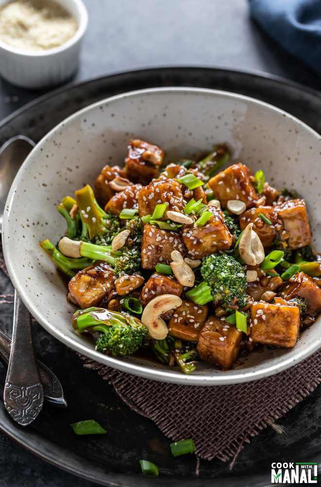 Asian Tofu Broccoli Stir-Fry - Cook With Manali