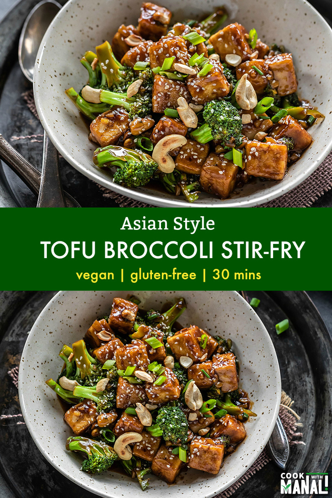 Asian Tofu Broccoli Stir-Fry - Cook With Manali