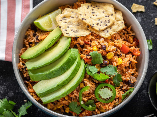 Instant Pot Vegan Burrito Bowls