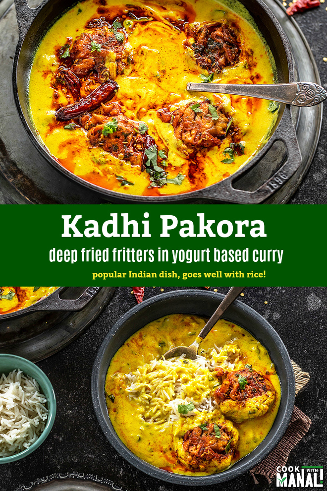 Punjabi Kadhi Pakora - Cook With Manali