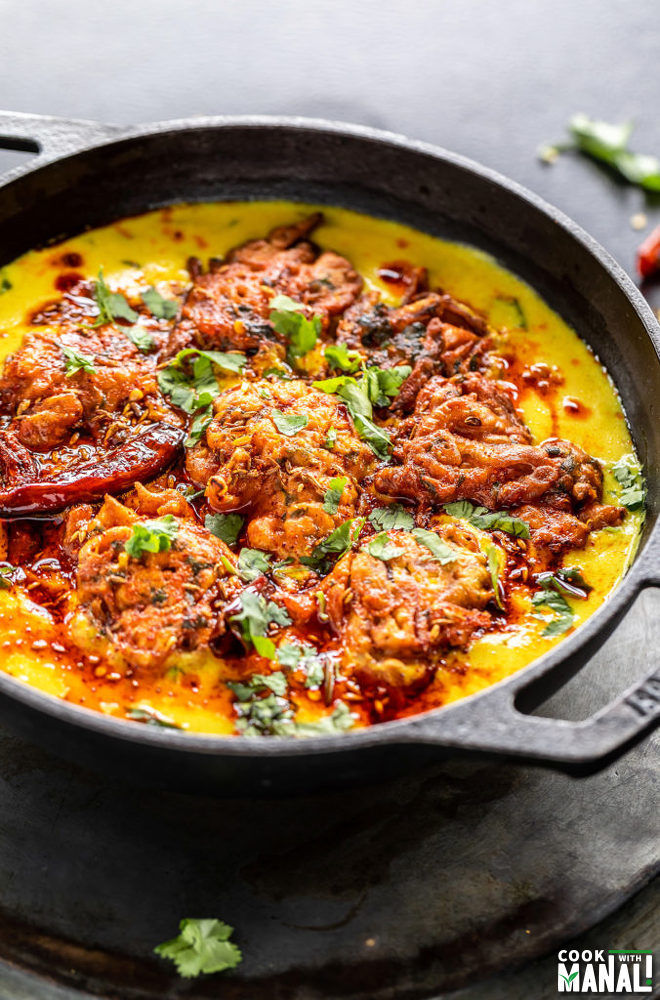 Punjabi Kadhi Pakora - Cook With Manali