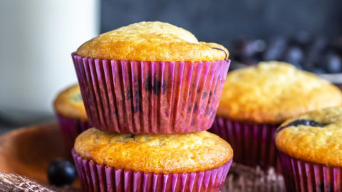 Eggless Blueberry Muffins Cook With Manali