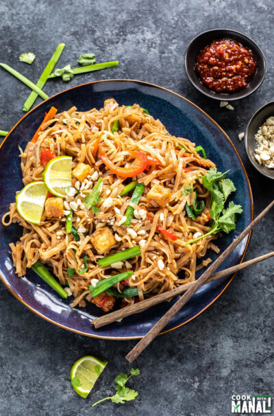 Vegan Pad Thai - Cook With Manali