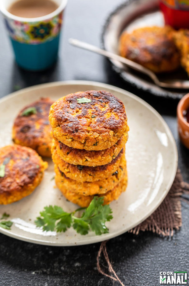 Sweet Potato Oats Tikki Cook With Manali