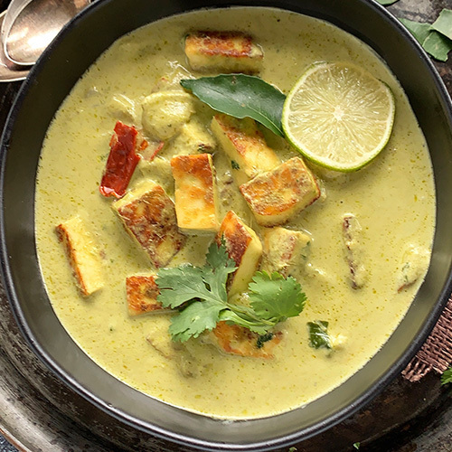 Paneer Lemongrass Coconut Curry - Cook With Manali