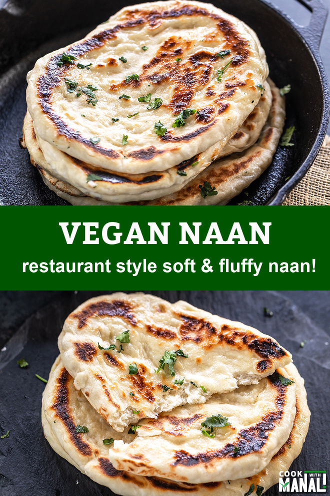 Vegan Naan - Cook With Manali