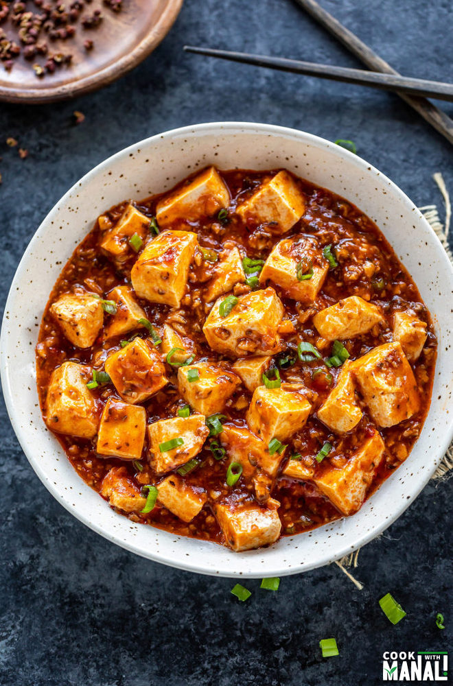 Vegan Mapo Tofu - Cook With Manali