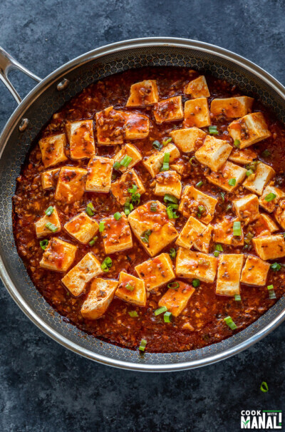 Vegan Mapo Tofu - Cook With Manali