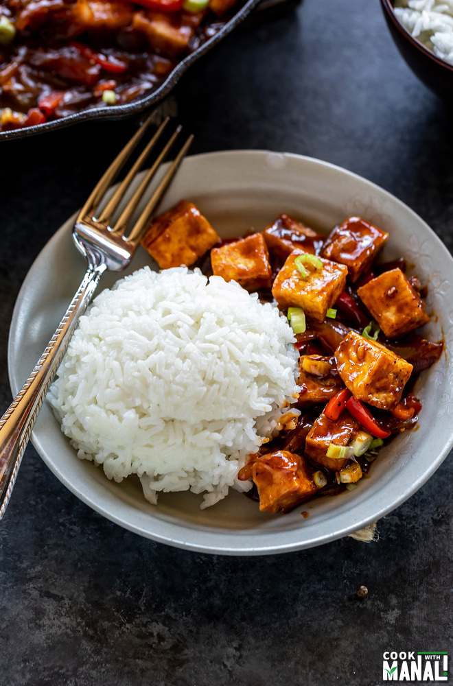 Spicy Black Pepper Tofu - Cook With Manali