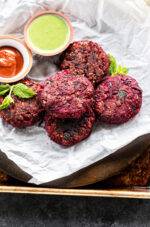 Beetroot Tikki - Cook With Manali