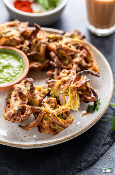 Air Fryer Onion Pakoda Cook With Manali