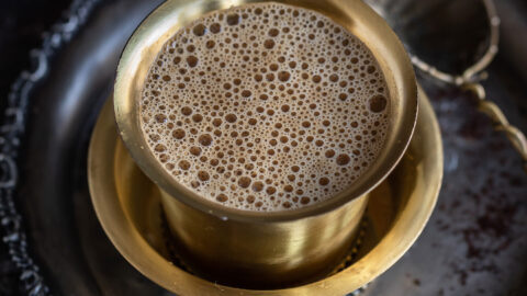 South Indian Filter Coffee Recipe by Archana's Kitchen