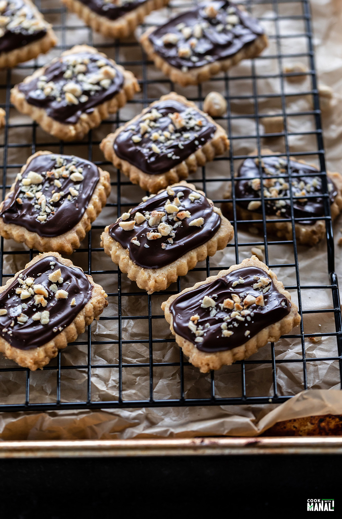 Hazelnut Shortbread Cookies - Cook With Manali