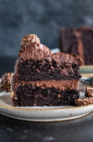 Eggless Ferrero Rocher Cake - Cook With Manali